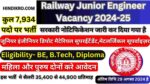 Railway Junior Engineer Vacancy 2024-25 rrb vacancy 2024 rrb recruitment 2024 rrb recruitment 2025